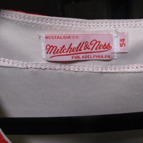 VTG MITCHELL & NESS  BABE RUTH # 3 BOSTON BRAVES RETRO THROWBACK JERSEY SIZE 54 - Picture 8 of 9